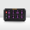 San Hima 8 Gang Bluetooth Switch Panel 12V/24V ON-OFF LED Control For Boat Car