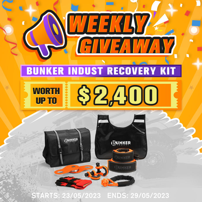 The 13th Weekly Giveaway & Winner - BUNKER INDUST Recovery Kit