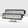 Pair 6inch Osram LED Work Lights 1Lux @ 300m 10,098 Lumens Side Shooter