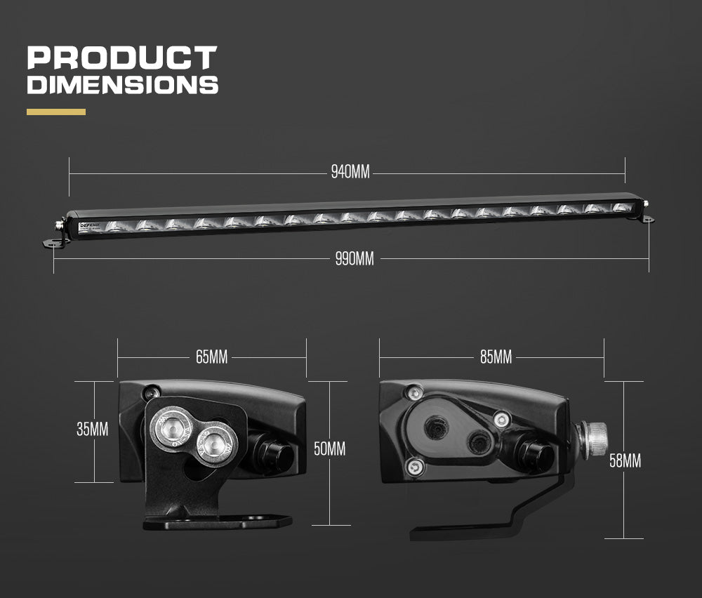38inch E-MARK LED Light Bar 1Lux @ 720m 9,045 Lumens – Vicoffroad Australia
