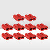 10x 50AMP Anderson Style Plug Red