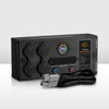 San Hima 12V/24V Portable Mini Power Box Control Hub QC 3.0 Ports W/ Led Light