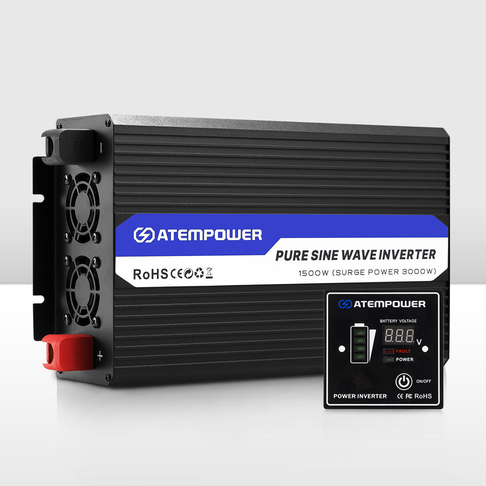 Atem Power Pure Sine Wave Inverter 1500W Max 3000W – Vicoffroad