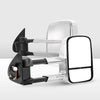 SAN HIMA Extendable Towing Mirrors fit Mitsubishi Triton MQ/MR 2015 - ON Chrome