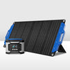 ATEM POWER 100W 12V Folding Solar Panel With 500W Portable Power Station