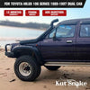 Kut Snake Flares for Toyota Hilux 106 Series 1989-1997 Dual Cab ABS