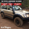 Kut Snake Flares for Toyota Landcruiser 100 Series ABS