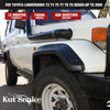 Kut Snake Flares for Toyota Landcruiser 73 74 75 77 78 79 Series-Up to 2006, Set 4