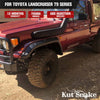 Kut Snake Flares For Toyota Landcruiser 79 Series Single Cab Well Body Complete Set