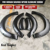 Kut Snake Flares for Nissan Navara NP300 ABS Slimline 50mm ABS