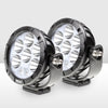 Great Whites 170mm Round Driving Lights Pair 4WD 4X4 Offroad Spotlight